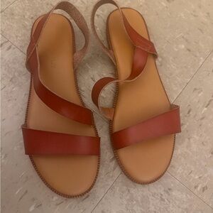 Cynthia Rowley Tan and Brown Sandals